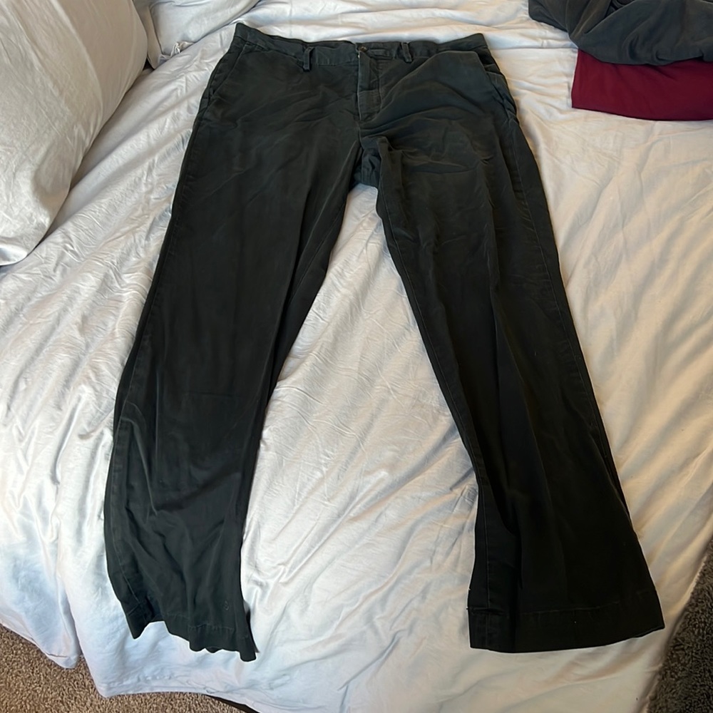 Polo Ralph Lauren Stretch Classic Fit Pants 34/34 Navy Blue